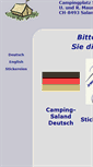 Mobile Screenshot of camping-saland.ch